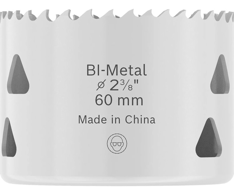 Биметаллическая коронка BOSCH Multi Material Threaded BIM HS 60 мм (2608594587)