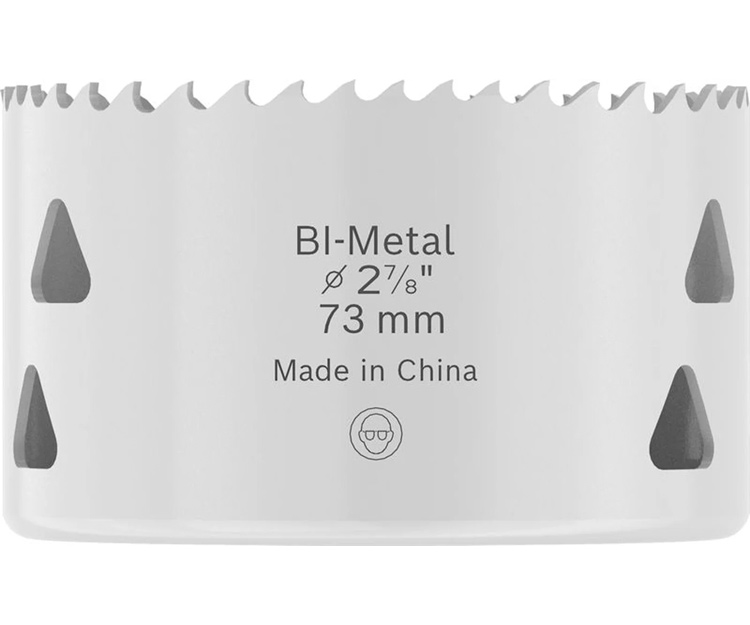 Биметаллическая коронка BOSCH Multi Material Threaded BIM HS 73 мм (2608594593)