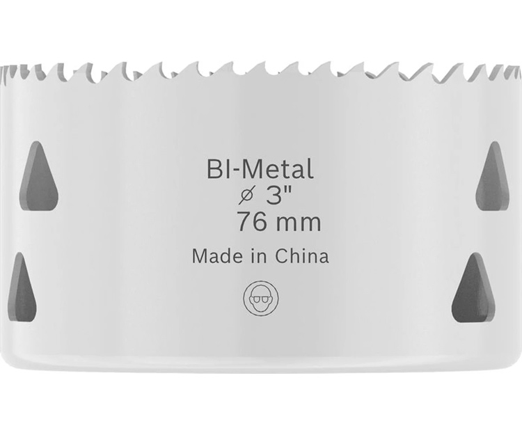 Биметаллическая коронка BOSCH Multi Material Threaded BIM HS 76 мм (2608594594)