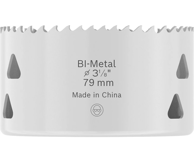 Биметаллическая коронка BOSCH Multi Material Threaded BIM HS 79 мм (2608594595)