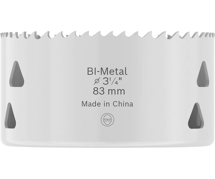 Биметаллическая коронка BOSCH Multi Material Threaded BIM HS 83 мм (2608594596)