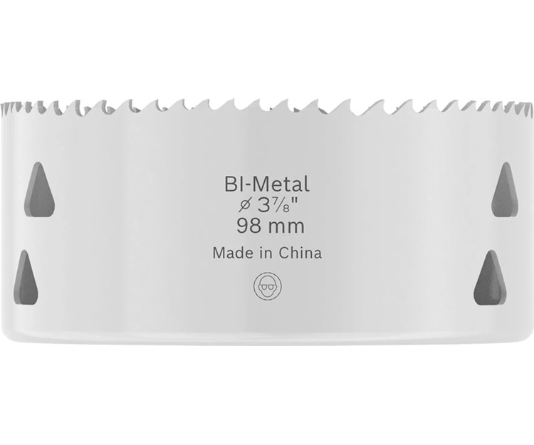 Биметаллическая коронка BOSCH Multi Material Threaded BIM HS 98 мм (2608594601)
