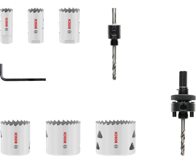 Набір біметалевих коронок BOSCH BIM HS 9 шт. (2608594611)