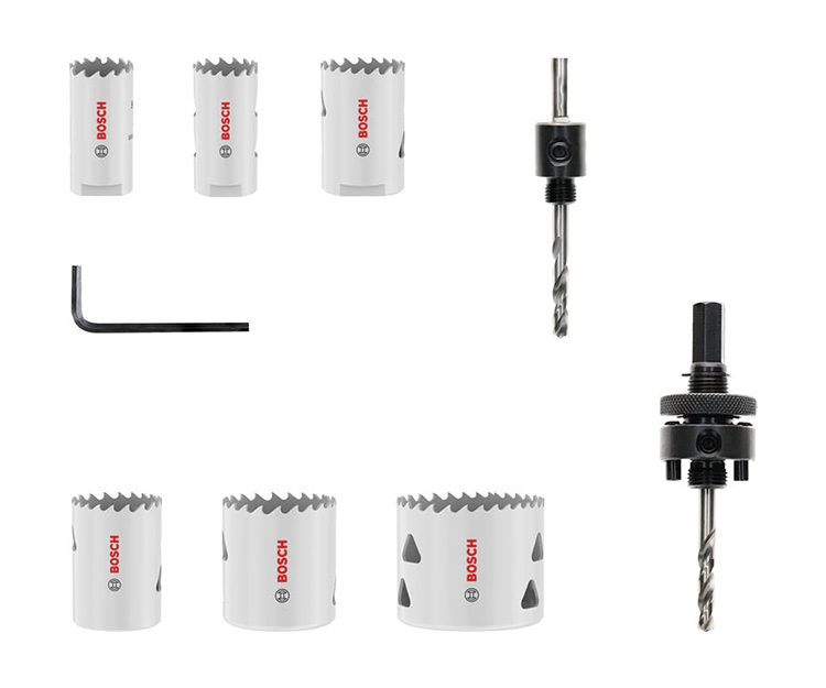Набір біметалевих коронок BOSCH BIM HS 9 шт. (2608594612)