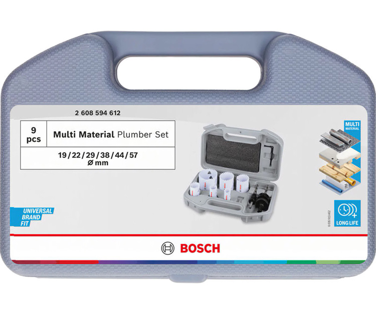 Набір біметалевих коронок BOSCH BIM HS 9 шт. (2608594612)