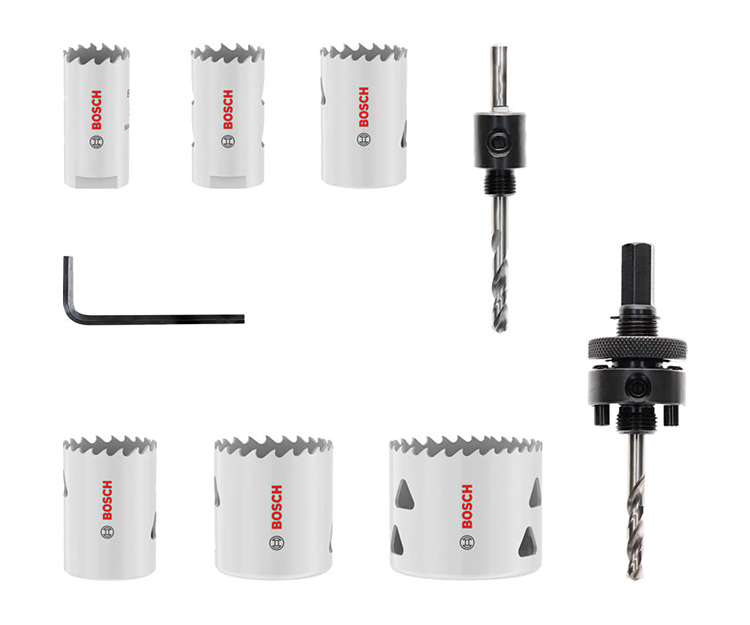 Набір біметалевих коронок BOSCH BIM HS 9 шт. (2608594614)