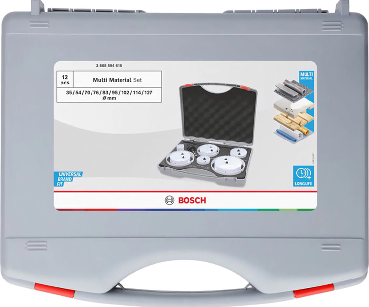 Набір біметалевих коронок BOSCH BIM HS 11 шт. (2608594615)