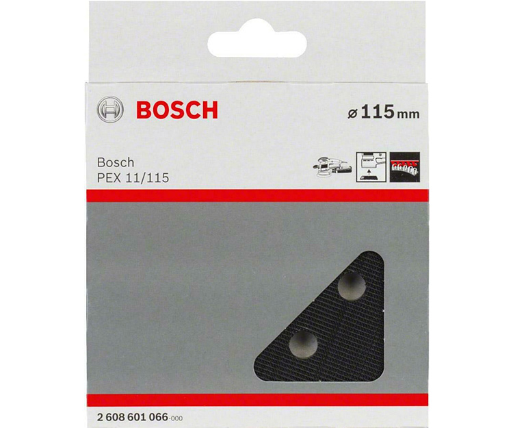 Опорная тарелка мягкая 115 мм BOSCH 2608601066 (2608601066)
