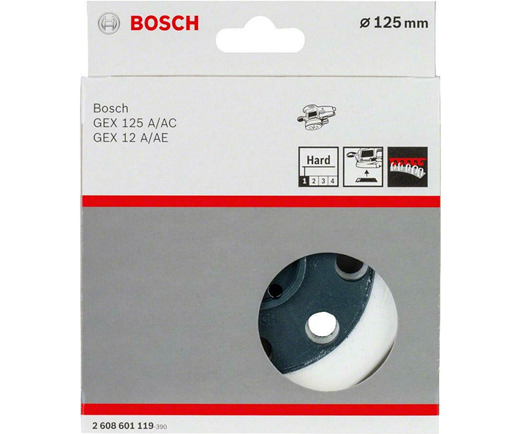 Опорная тарелка жесткая 125 мм BOSCH 2608601119 (2608601119)