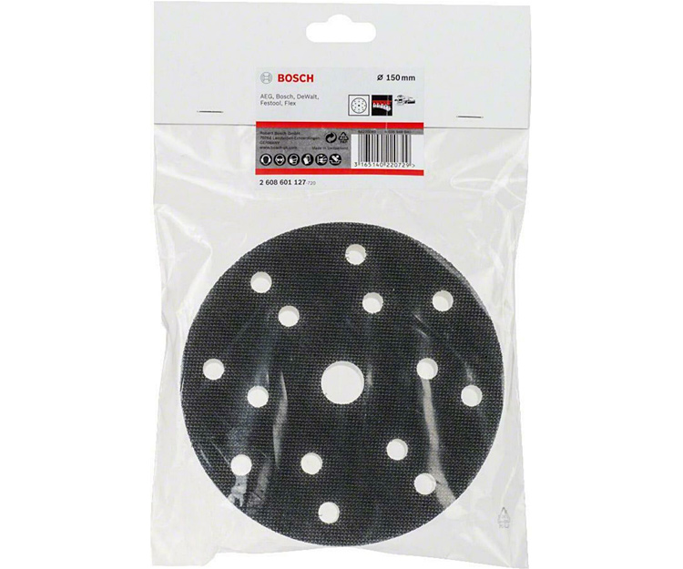 Переходник для эксцентриковых шлифмашин 150 мм BOSCH 2608601127 (2608601127)