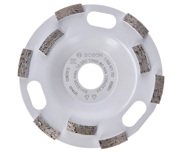 Алмазный чашечный круг Bosch Expert for Concrete High Speed, 125x22,23x5 мм