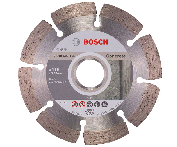 Алмазный диск Bosch Standard for Concrete 125 мм 10 шт.