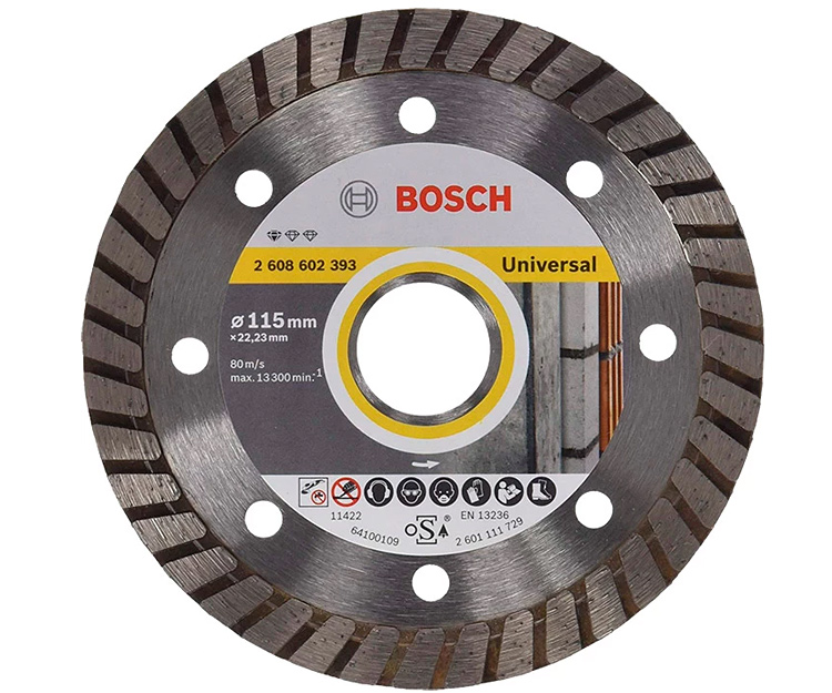 Алмазний диск Bosch Standard for Universal Turbo 115 мм