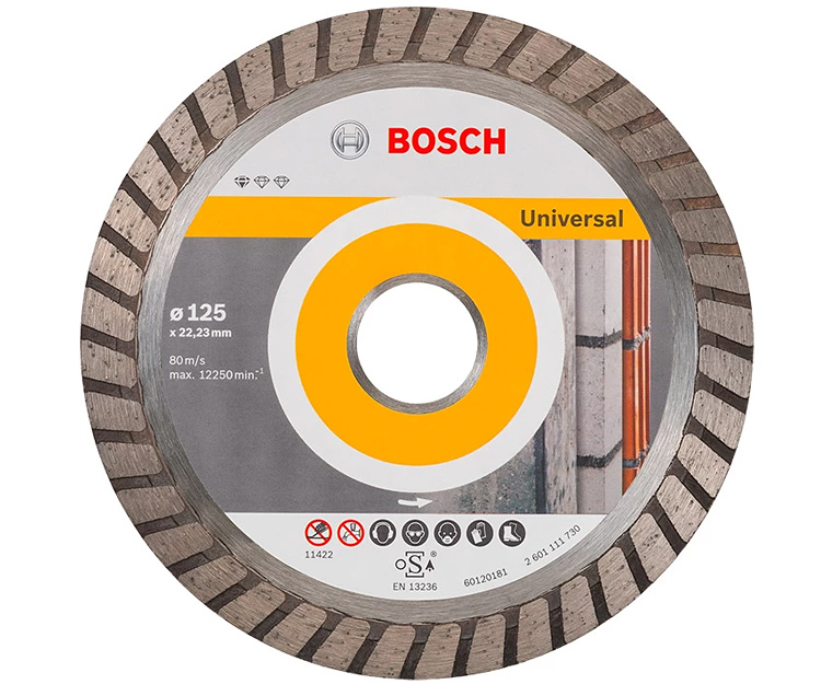 Алмазний диск Bosch Standard for Universal Turbo 180 мм