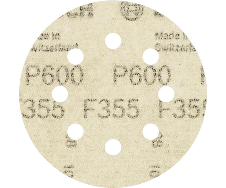 5 шлифлистов BOSCH F355 Best for Coatings + Composites 115 К600 (2608605113)