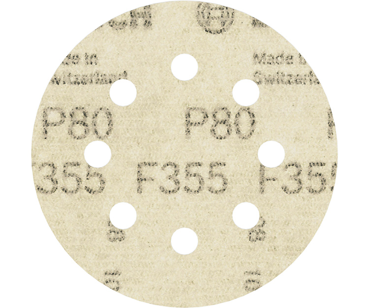 5 шлифлистов BOSCH F355 Best for Coatings + Composites 115 К80 (2608605558)