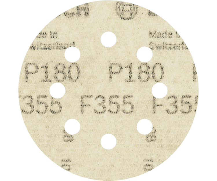 5 шлифлистов BOSCH F355 Best for Coatings + Composites 115 К180 (2608605560)