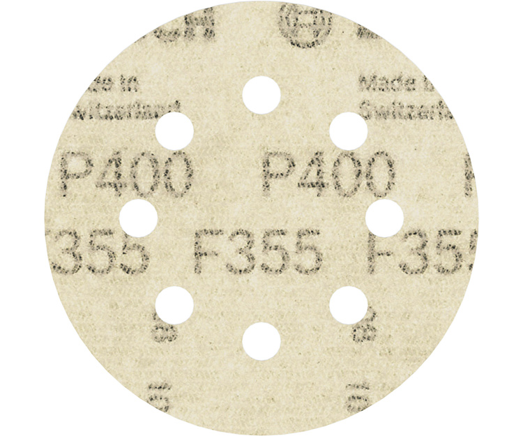 5 шлифлистов BOSCH F355 Best for Coatings + Composites 115 К400 (2608605562)
