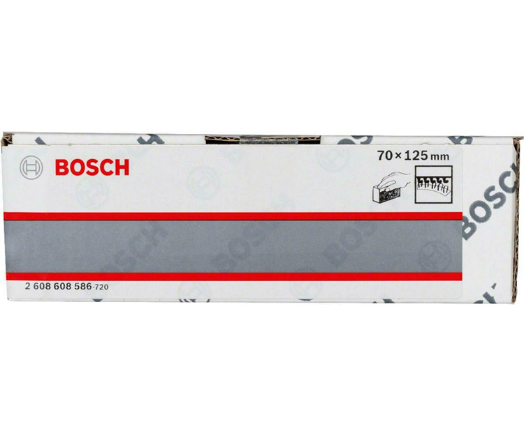 Шлифколодка с липучкой двусторонняя BOSCH 2608608586 (2608608586)