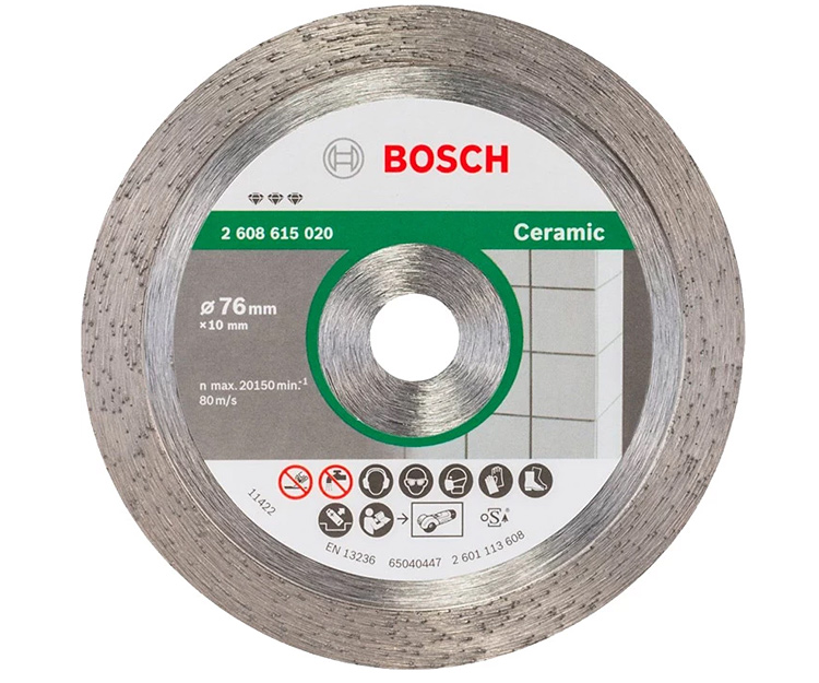 Алмазный диск Bosch Standard for Ceramic 76 мм