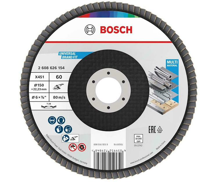 Пелюстковий диск BOSCH X451 BAlox 150 T29 G60 (2608626154)
