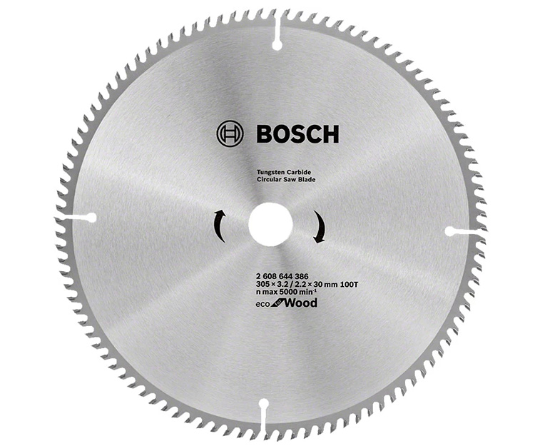 Пильный диск по дереву BOSCH Eco for Wood   305x30 100T