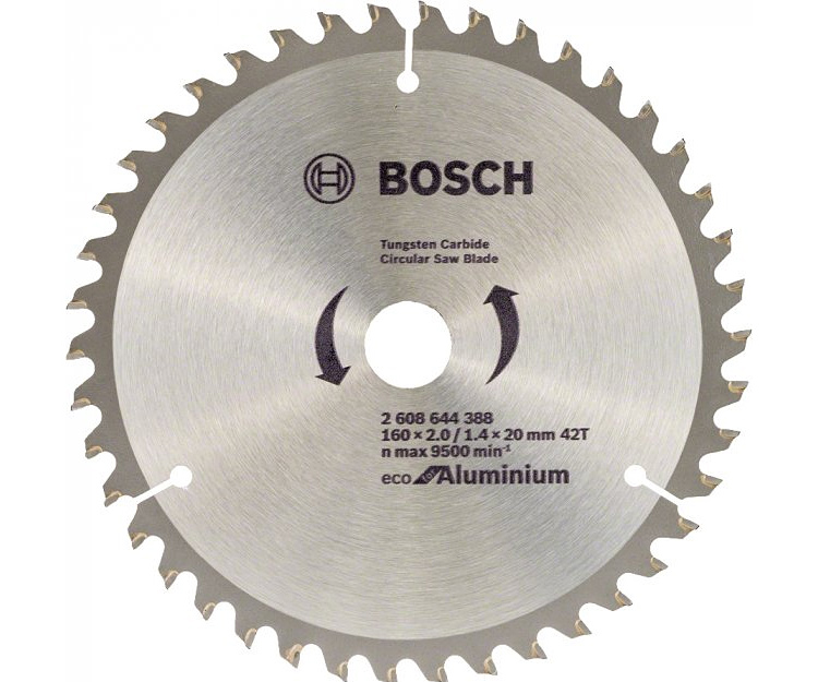 Пиляльний диск BOSCH Eco for Aluminium 160х20 42T