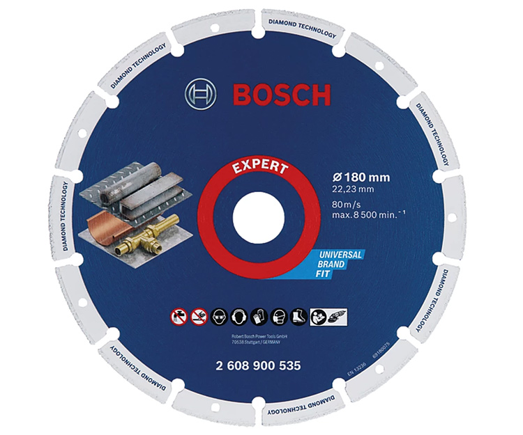 Алмазний диск Bosch Expert Diamond Metal Wheel, 180x22,23 мм