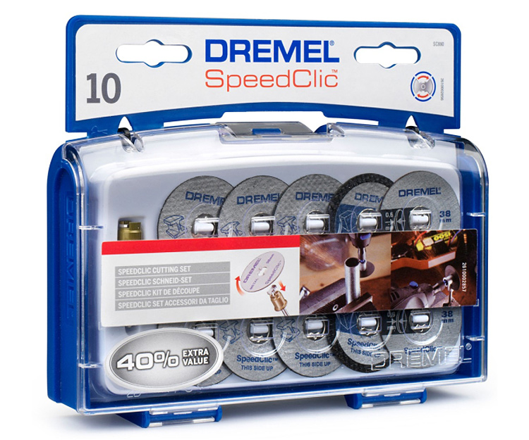 Набори насадок для гравера Bosch Dremel EZ SpeedClic (10 шт.)
