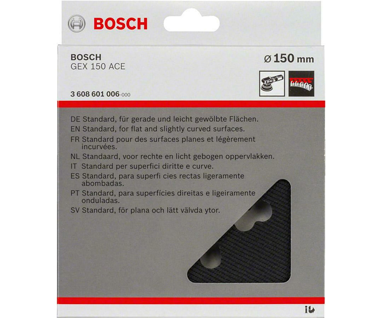 Шлифовальная тарелка средняя 150 мм BOSCH 3608601006 (3608601006)
