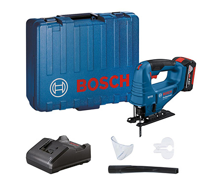 Аккумуляторный лобзик BOSCH GST 183-LI (1x4Ah) (06015B7022)