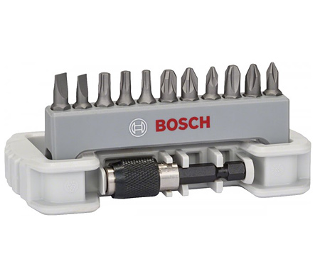 Набір біт Bosch Extra Hard 11 шт. + держатель