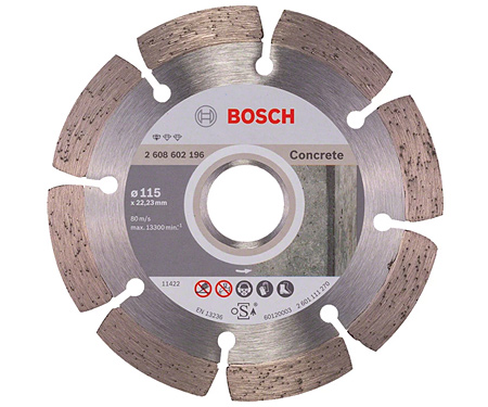 Алмазний диск Bosch Standard for Concrete 125 мм 10 шт.