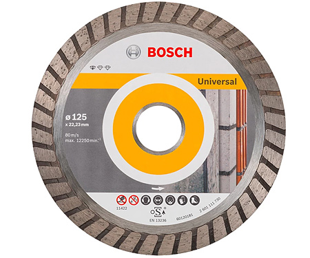 Алмазний диск Bosch Standard for Universal Turbo 125 мм