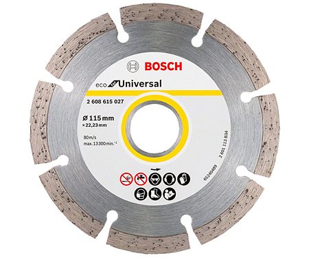 Алмазний диск Bosch ECO Universal 115 мм