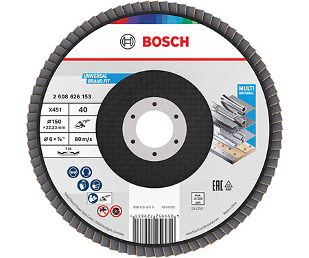 Пелюстковий диск BOSCH X451 BAlox 150 T29 G40 (2608626153)