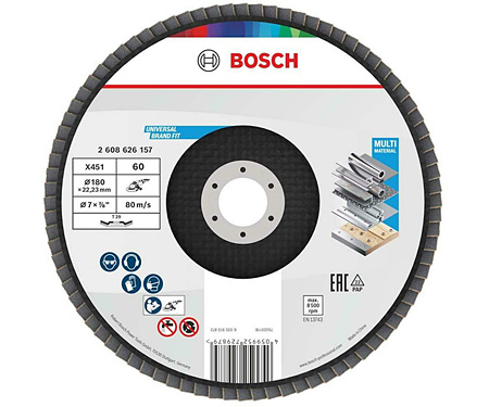 Пелюстковий диск BOSCH X451 BAlox 180 T29 G60 (2608626157)