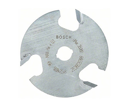 Плоская пазовая фреза BOSCH Expert d8/D50,8/L2,5