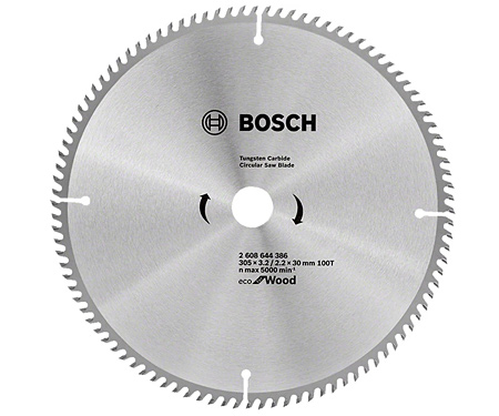 Пильный диск по дереву BOSCH Eco for Wood   305x30 100T