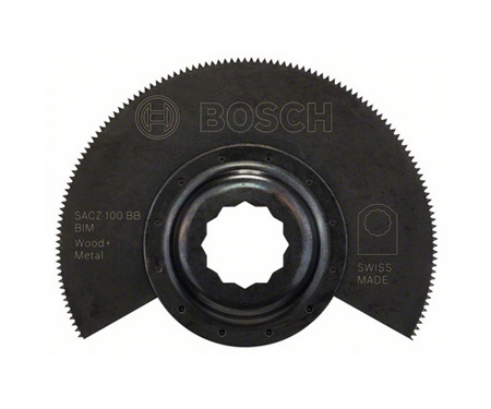 Сегментированный пильный диск  BOSCH SACZ 100 BB Wood and Metal