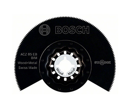 Сегментированный пильный диск  BOSCH ACZ 85 мм EB Wood and Metal (10 шт.)
