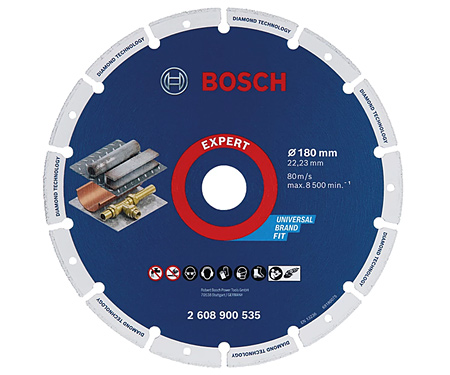 Алмазный диск Bosch Expert Diamond Metal Wheel, 180x22,23 мм