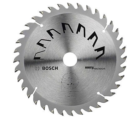 Пиляльний диск по дереву Bosch Precision GP WO H 160×2,5×20, 36