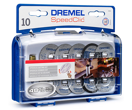 Набори насадок для гравера Bosch Dremel EZ SpeedClic (10 шт.)