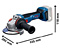 Аккумуляторная болгарка BOSCH GWS 18V-11 S (2x 5Ah + L-BOXX 136) (06019N4002)