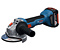 Аккумуляторная болгарка BOSCH GWS 18V-8 (2x 5Ah + L-BOXX 136) (06019N9003)