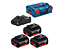 Набор аккумуляторов + зарядное устройство BOSCH 3х GBA 18V 5Ah + GAL 18V-40 + L-Boxx 136 (0615990L3T)