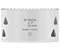 Биметаллическая коронка BOSCH Multi Material Threaded BIM HS 76 мм (2608594594)