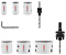 Набір біметалевих коронок BOSCH BIM HS 9 шт. (2608594616)