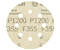 5 шлифлистов BOSCH F355 Best for Coatings + Composites 115 К1200 (2608605114)